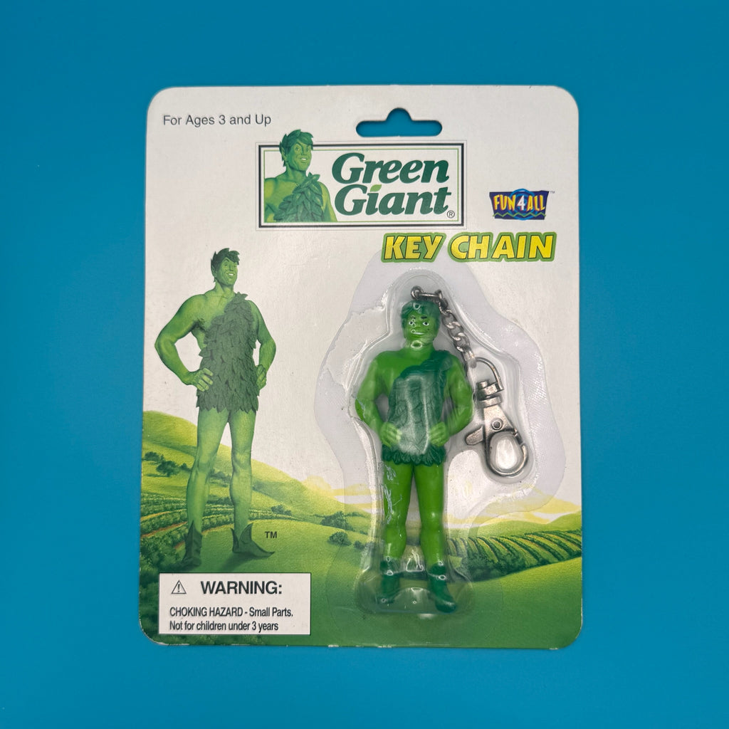 NIB 1999 Vintage Keychain: The Green Giant Keychain