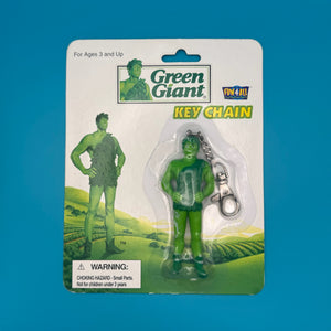 NIB 1999  : The Green Giant -  vintage keychain vintage charms for bag nostalgia vintage keychains y2k collectible - Bag Crap