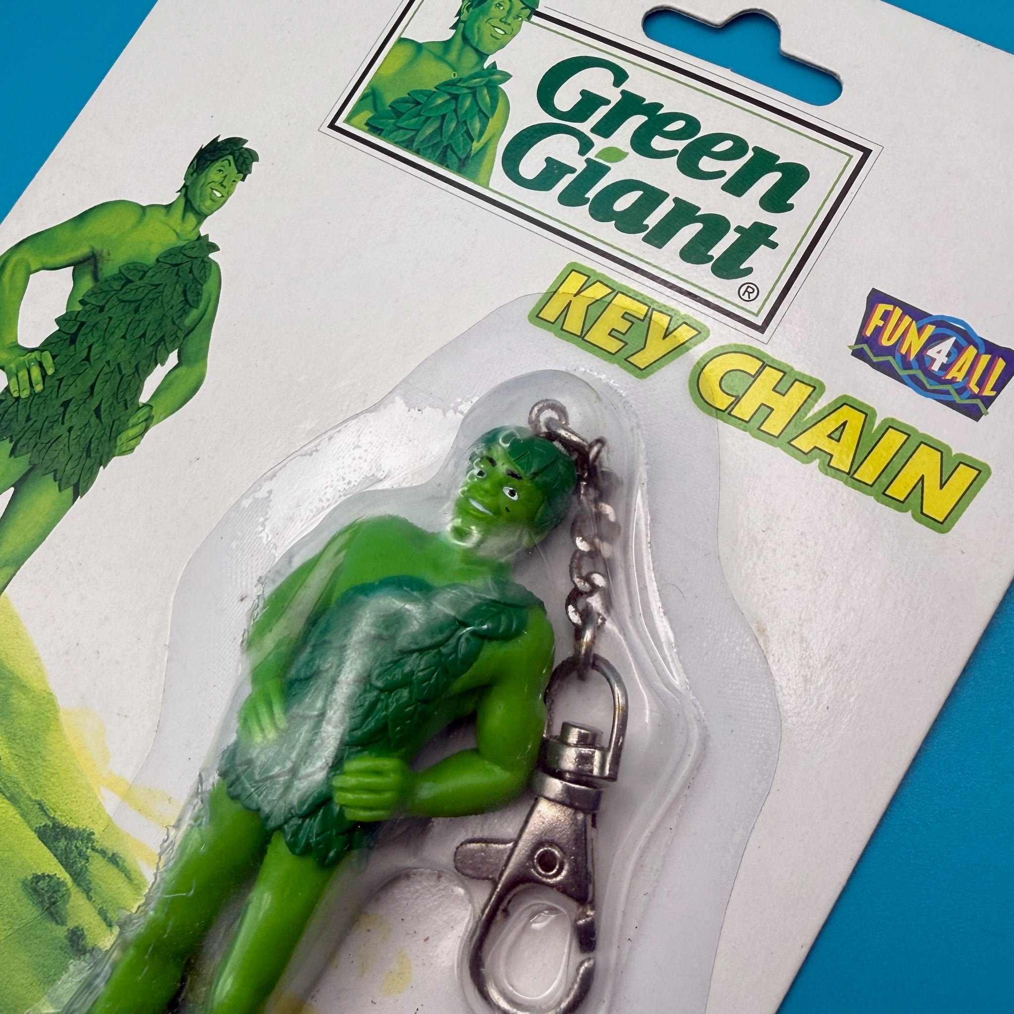 NIB 1999  : The Green Giant -  vintage keychain vintage charms for bag nostalgia vintage keychains y2k collectible - Bag Crap