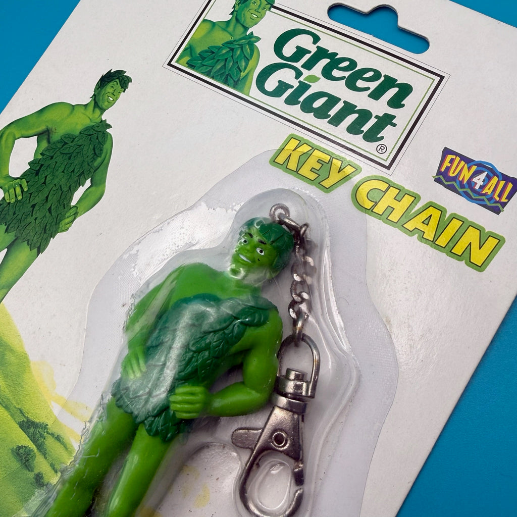 NIB 1999 Vintage Keychain: The Green Giant Keychain