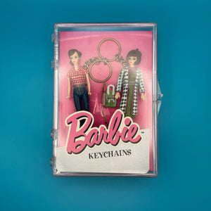 NIB 1995  s: Two Brunette Barbies with Accessories - barbie doll toy pink rare vintage keychain vintage charms for bag nostalgia vintage keychains y2k collectible - Bag Crap