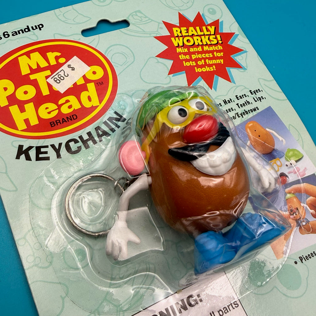 NIB 1997 Vintage Keychain: Mr.Potato Head Keychain