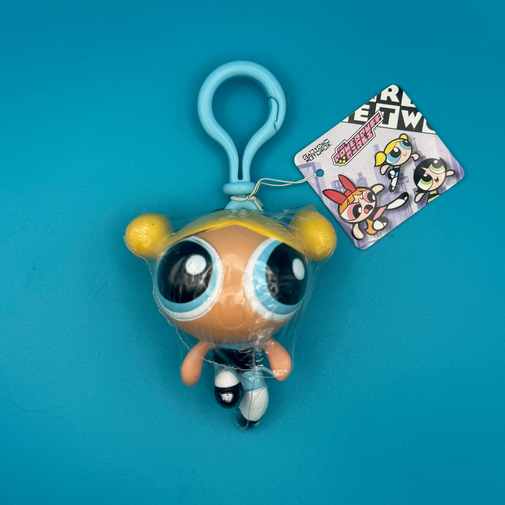 NIP Y2K Vintage Keychain: The Powerpuff Girls - Bubbles