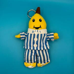 90s Bananas in Pajamas Plush -  vintage keychain vintage charms for bag nostalgia vintage keychains y2k collectible - Bag Crap
