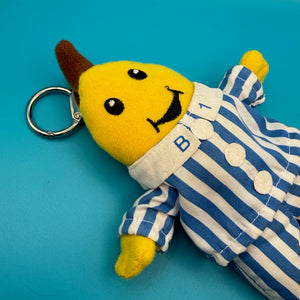90s Bananas in Pajamas Plush -  vintage keychain vintage charms for bag nostalgia vintage keychains y2k collectible - Bag Crap