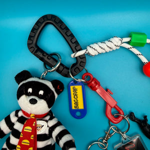 One-of-One 90s     Pack — McDonald's Hamburglar Bear -  vintage keychain vintage charms for bag nostalgia vintage keychains y2k collectible - Bag Crap
