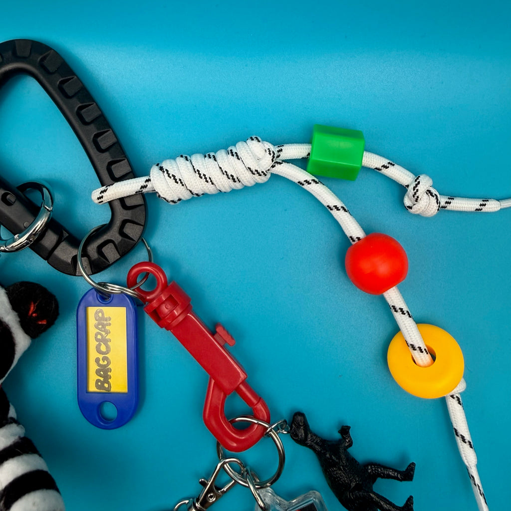 One-of-One 90s Vintage Keychain Bag Charm Pack — McDonald's Hamburglar Bear