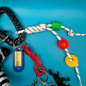 One-of-One 90s     Pack — McDonald's Hamburglar Bear -  vintage keychain vintage charms for bag nostalgia vintage keychains y2k collectible - Bag Crap