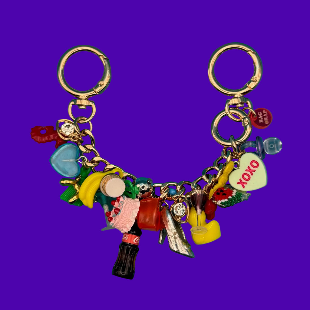 1:1 SUPER STACKED Vintage Trinket Gold Charm Chain