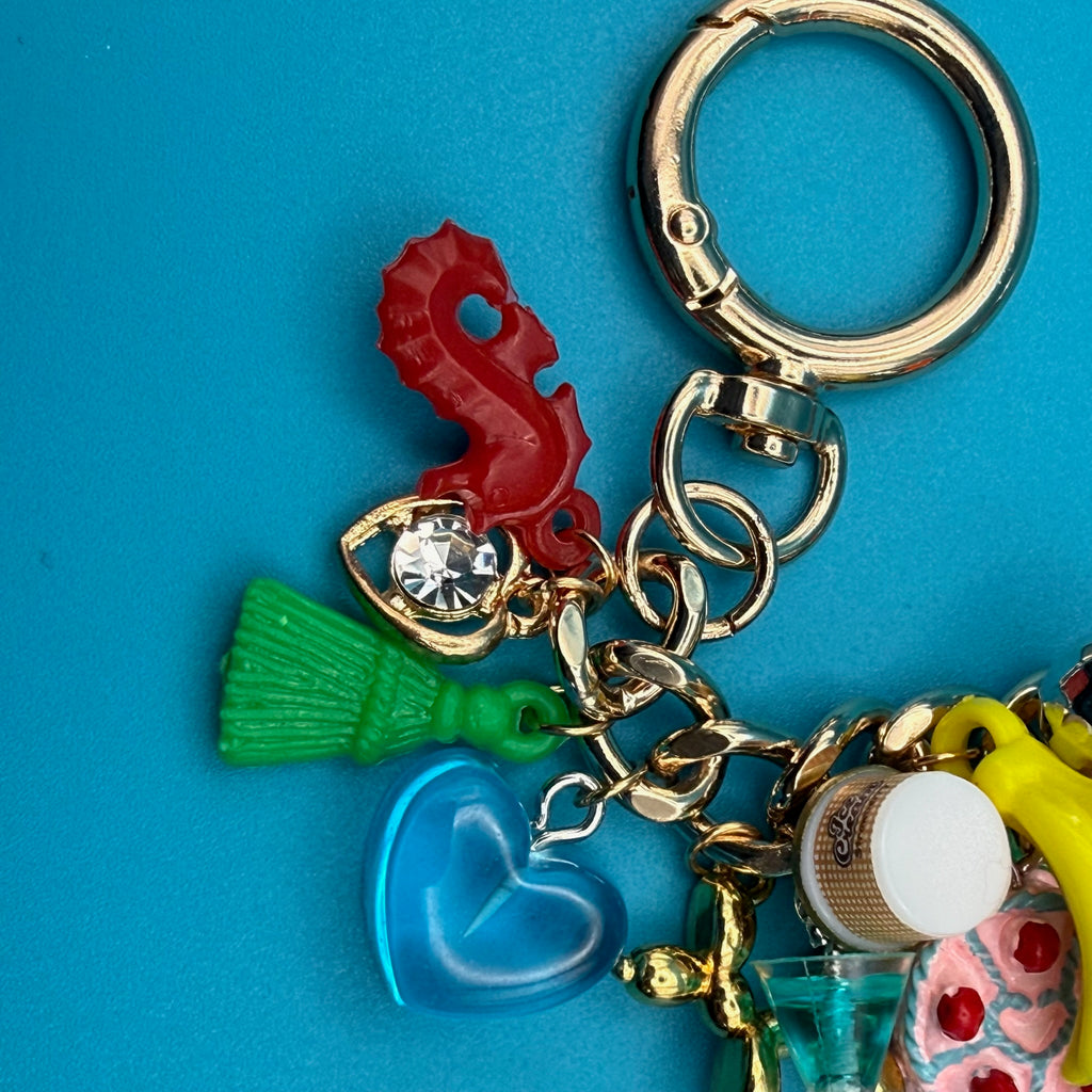 1:1 SUPER STACKED Vintage Trinket Gold Charm Chain
