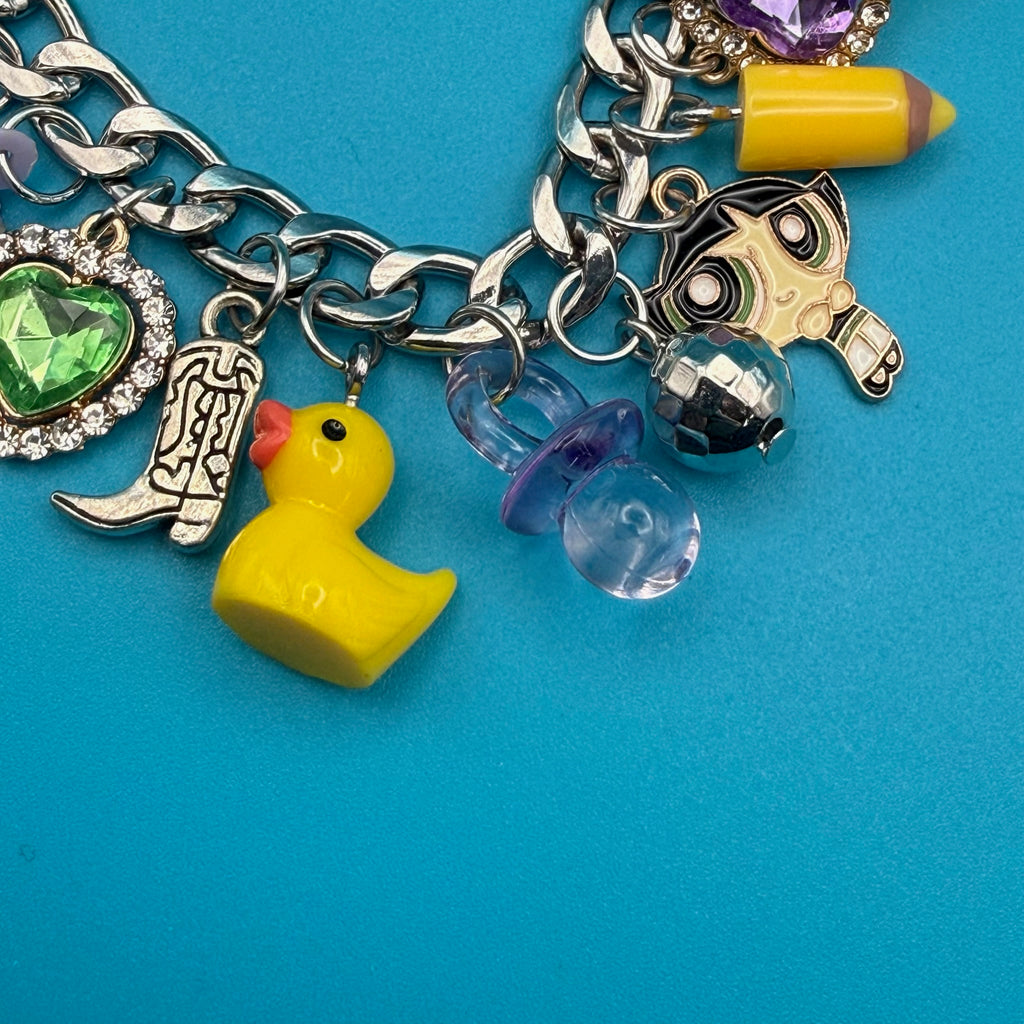 One-of-one Frutiger Aero Y2K Bag Charm Chain