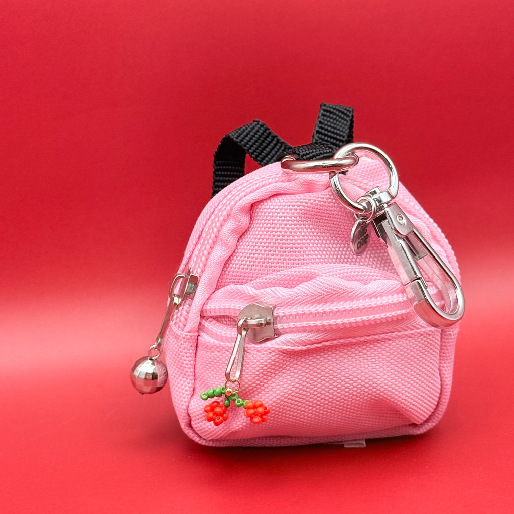 Mini Backpack Bag Charms with Micro Charms