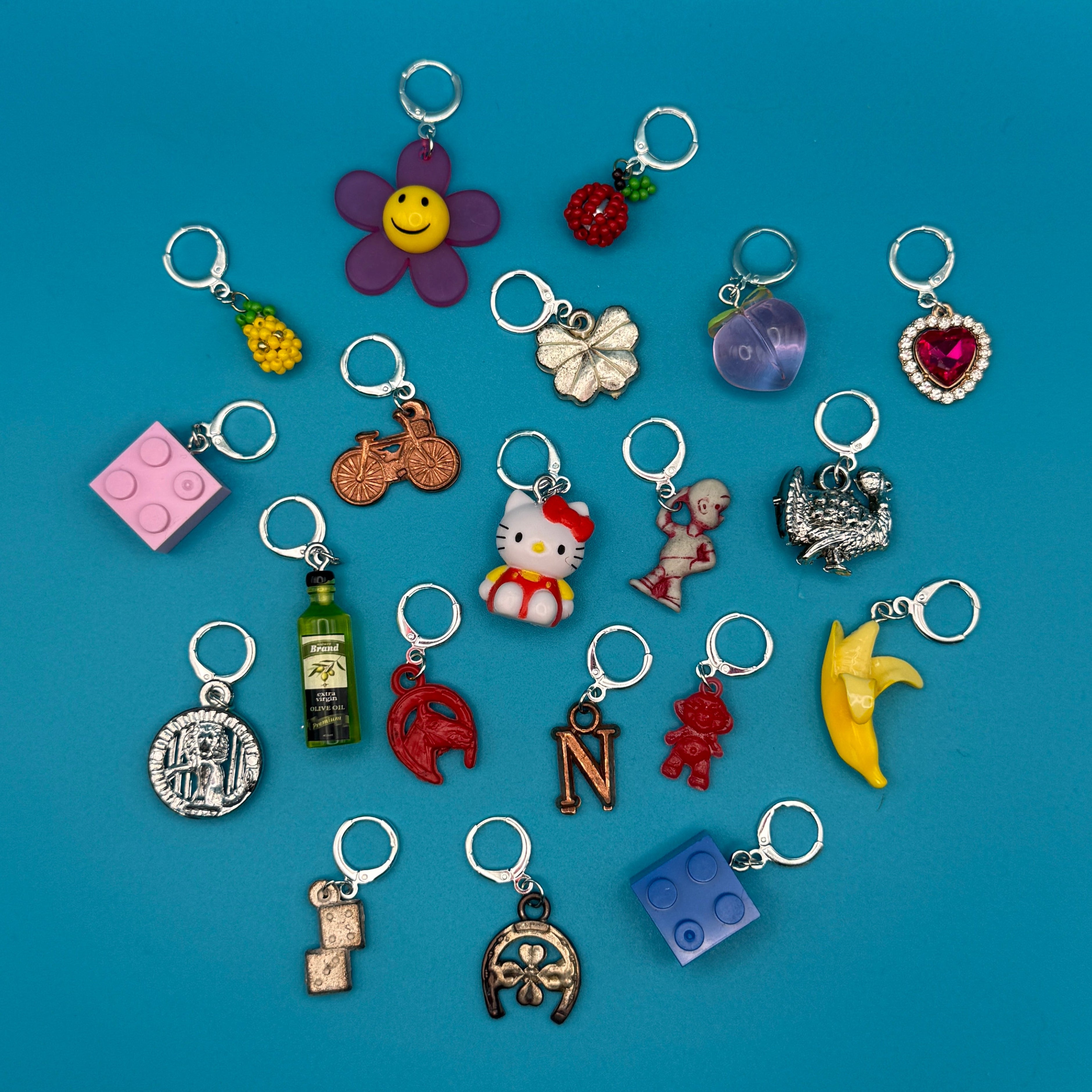 Sterling Silver Plated  Trinket Mini  s: Drop IIII - hello kitty sanrio japan kawaii rare vintage keychain vintage charms for bag nostalgia vintage keychains y2k collectible - Bag Crap
