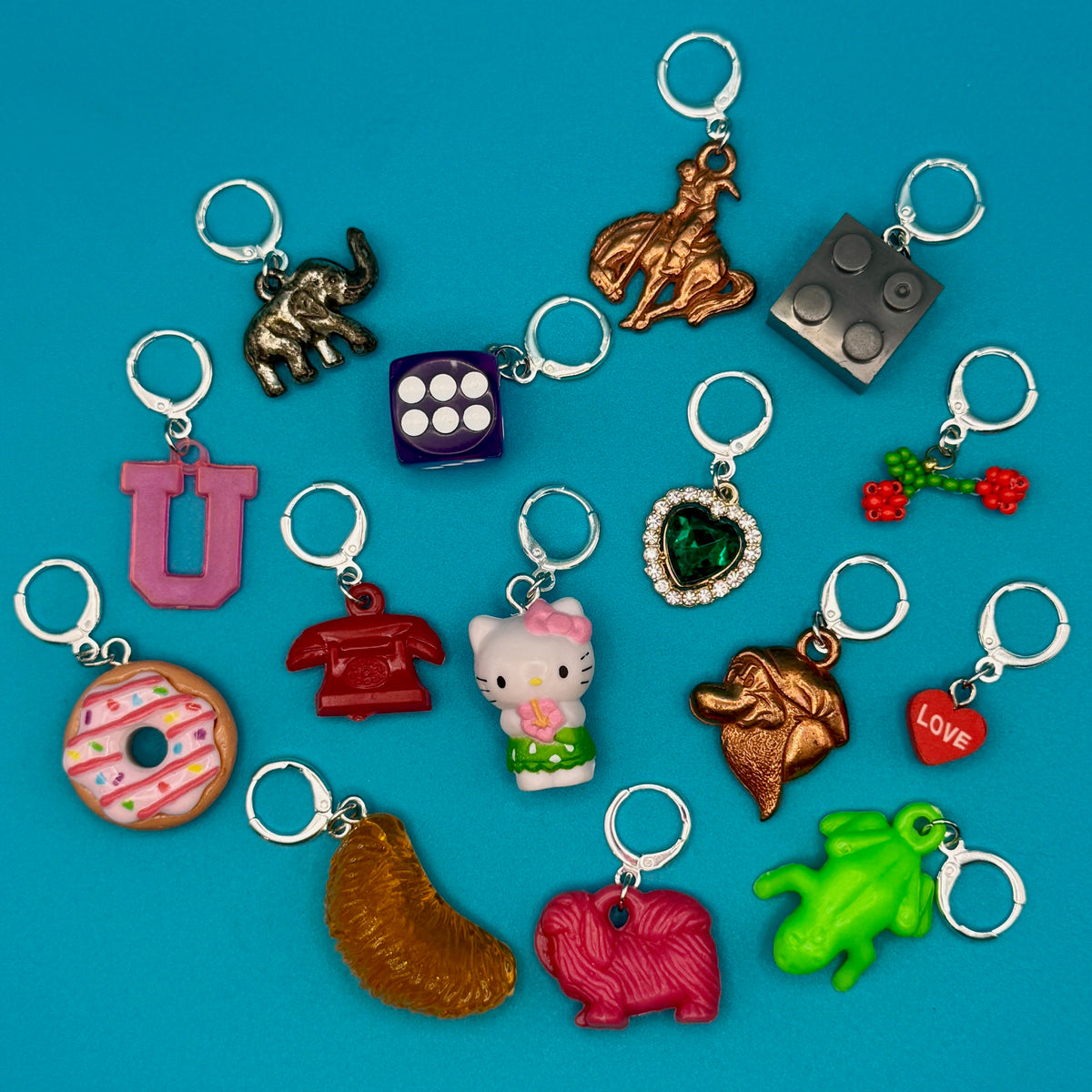 Sterling Silver Plated  Trinket Mini s: Drop VI - hello kitty sanrio japan kawaii rare vintage keychain vintage charms for bag nostalgia vintage keychains y2k collectible - Bag Crap