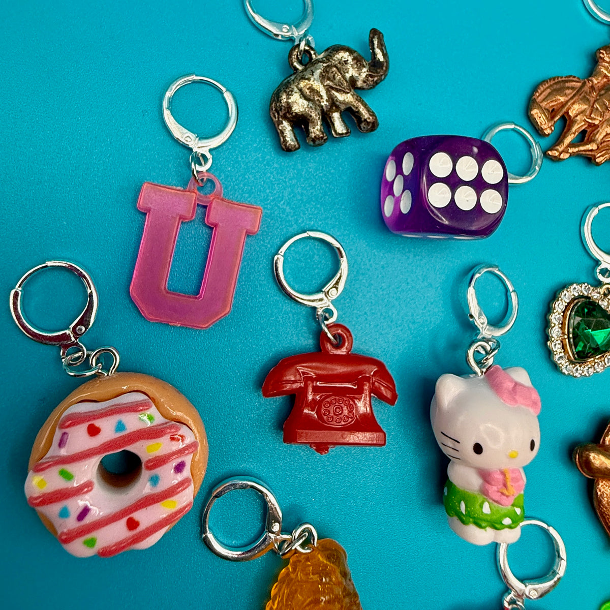 Sterling Silver Plated  Trinket Mini s: Drop VI - hello kitty sanrio japan kawaii rare vintage keychain vintage charms for bag nostalgia vintage keychains y2k collectible - Bag Crap