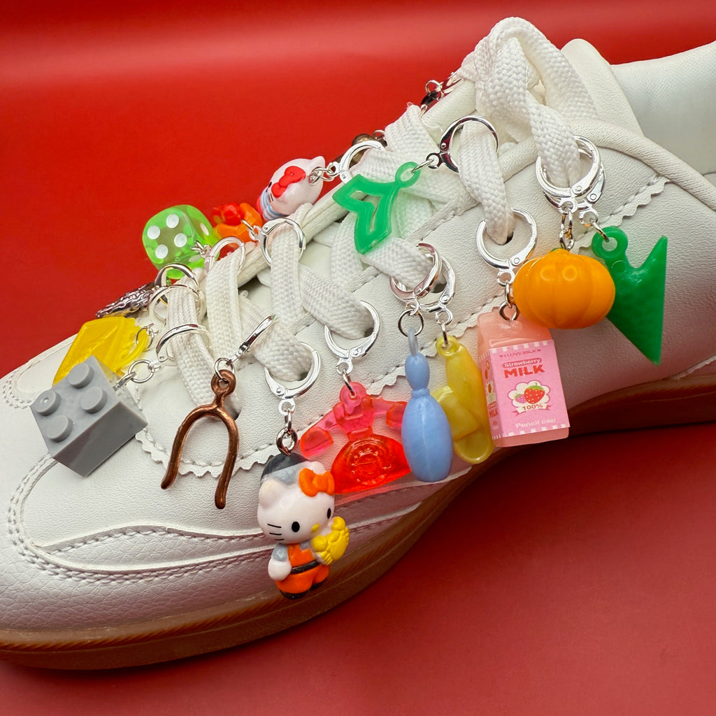 Sterling Silver Vintage Trinket Shoe Charms: Drop 7