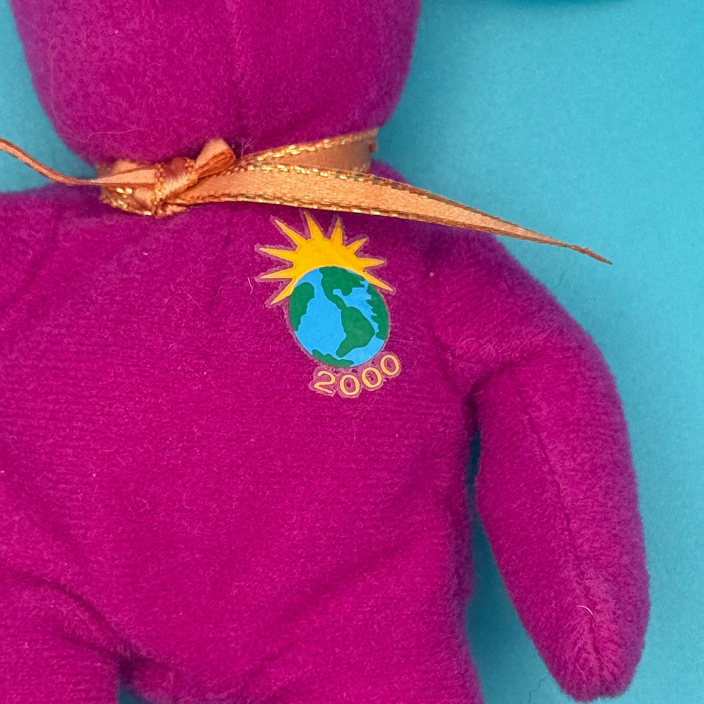 Vintage Teenie Beanie Baby Millennium Bear Bag Charm