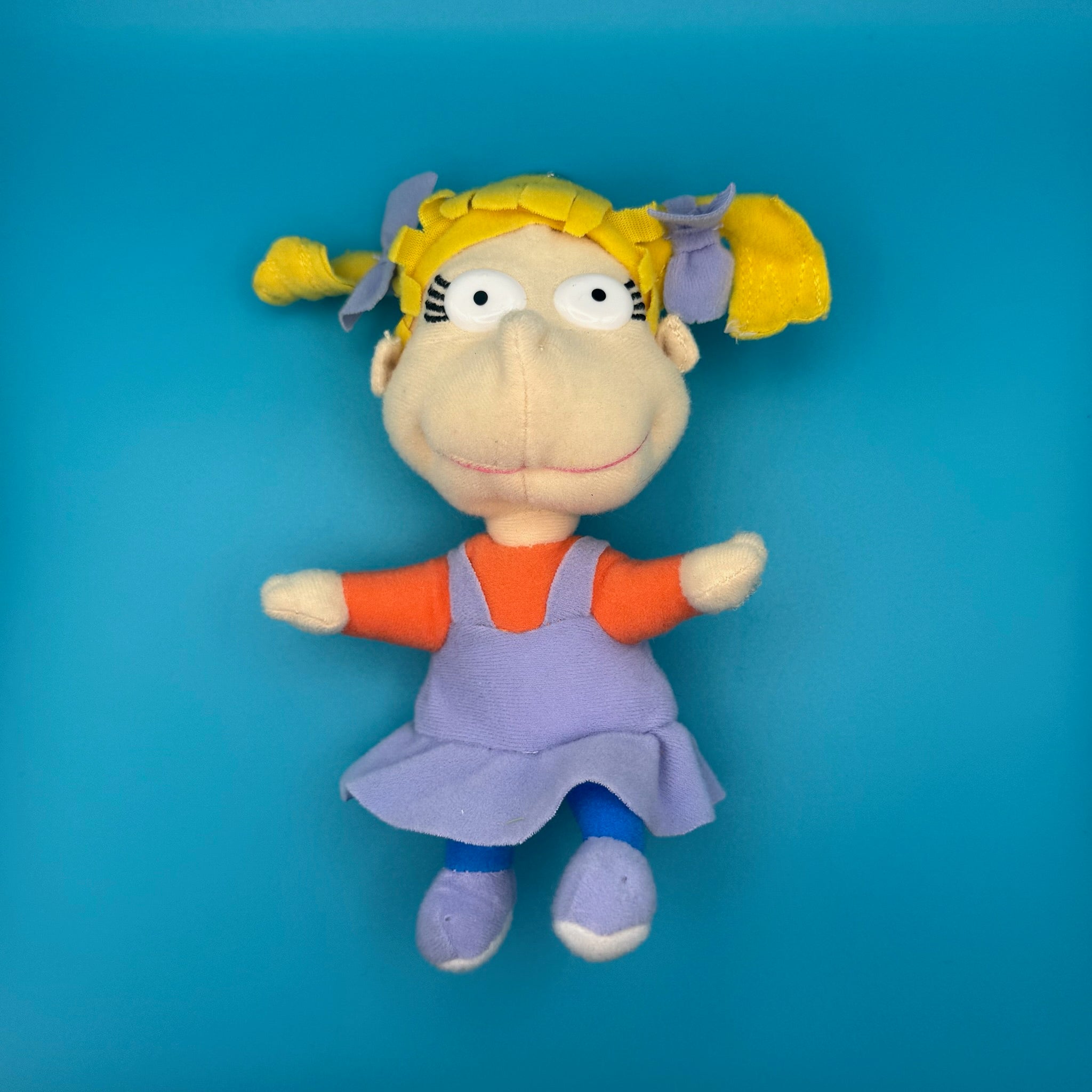 RARE  Nickelodeon Rugrats Angelica Plush -  vintage keychain vintage charms for bag nostalgia vintage keychains y2k collectible - Bag Crap