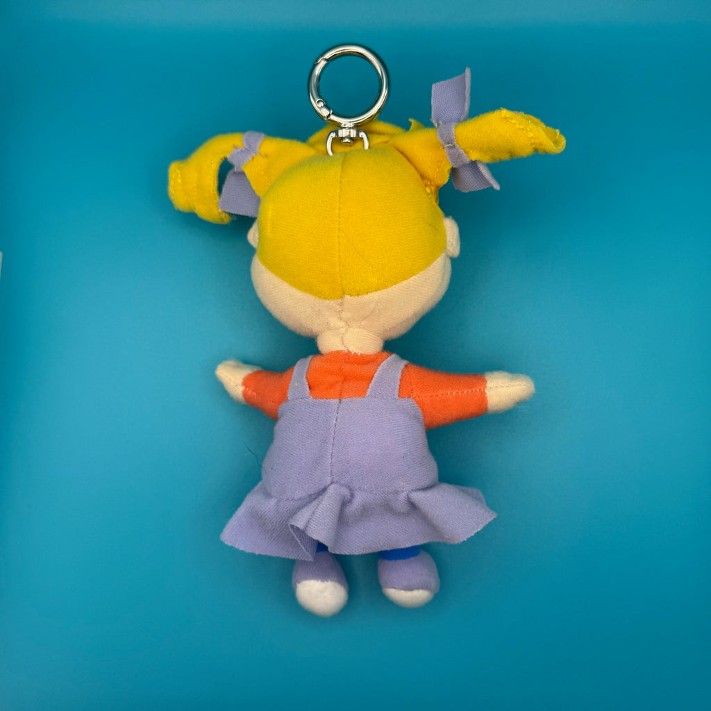 RARE Vintage Nickelodeon Rugrats Angelica Plush Bag Charm