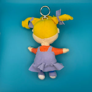 RARE  Nickelodeon Rugrats Angelica Plush -  vintage keychain vintage charms for bag nostalgia vintage keychains y2k collectible - Bag Crap