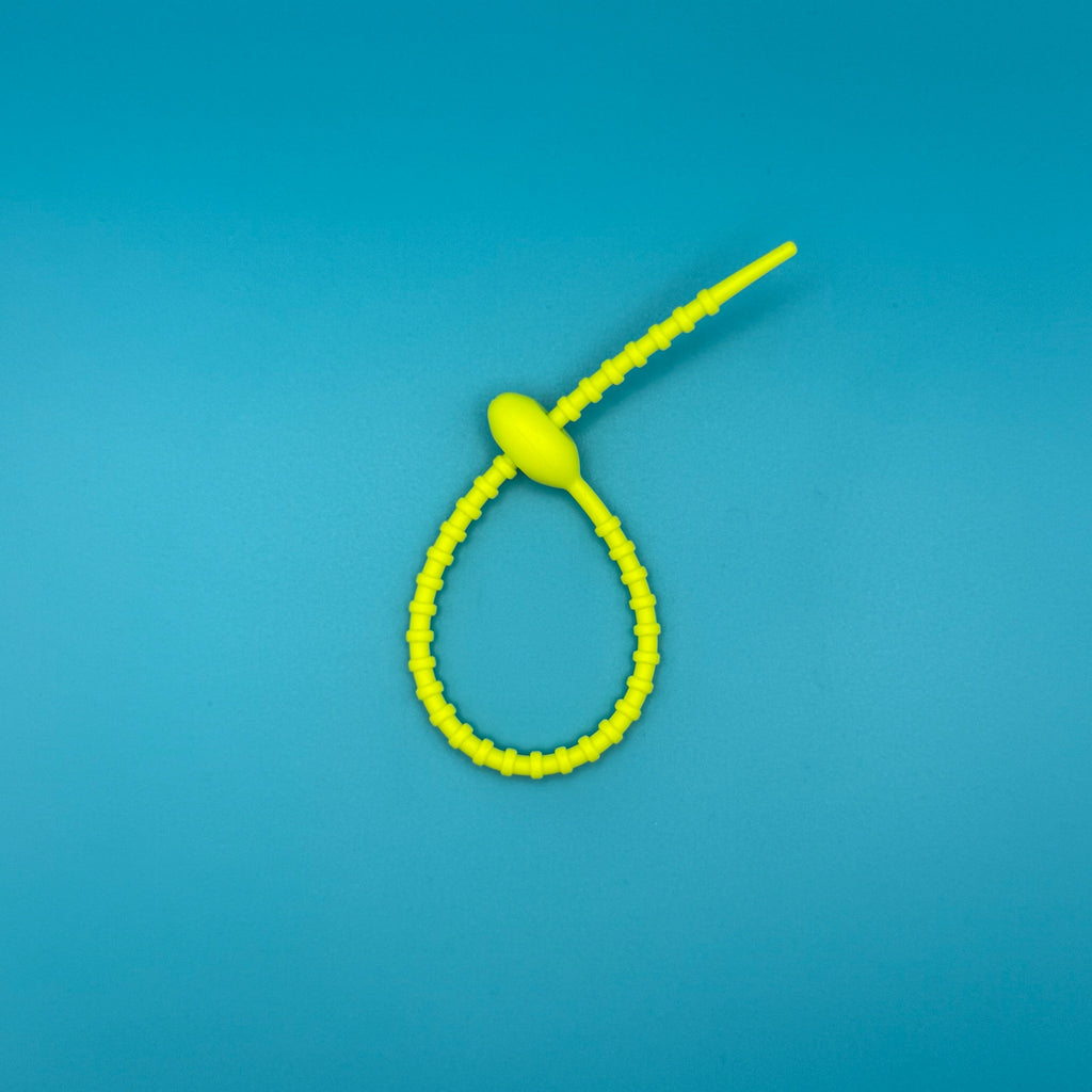 Buy 3, Get 3 FREE: Rubber Zip-tie Bag Charm Keychain Attachments