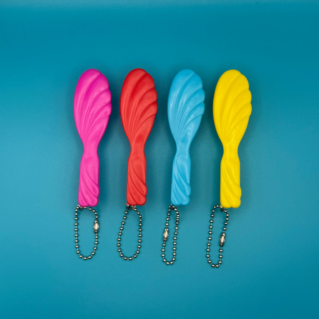 Barbie Vintage 90s Colorful Toy Hair Brush Bag Charms