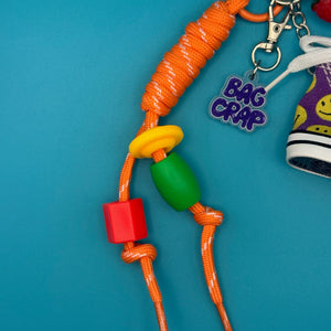 Purple Smiley Face Sneaker   Pack - vintage bag charm packs nostalgia vintage y2k vintage keychain vintage charms for bag nostalgia vintage keychains y2k collectible - Bag Crap