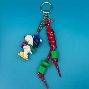 Holiday Christmas Present Snoopy   Pack - vintage bag charm packs nostalgia vintage y2k vintage keychain vintage charms for bag nostalgia vintage keychains y2k collectible - Bag Crap