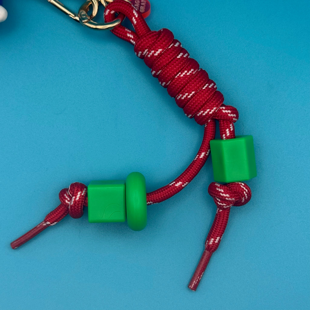 Vintage Holiday Christmas Present Snoopy Bag Charm Pack