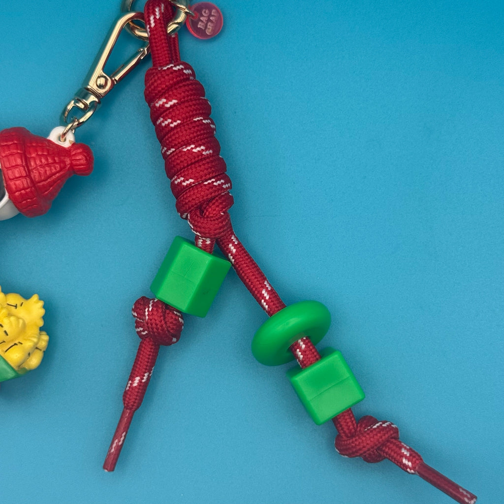 Vintage Holiday Snoopy + Woodstock Sleigh Bag Charm Pack