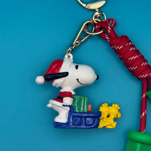 Holiday Santa Snoopy + Woodstock   Pack - vintage bag charm packs nostalgia vintage y2k vintage keychain vintage charms for bag nostalgia vintage keychains y2k collectible - Bag Crap