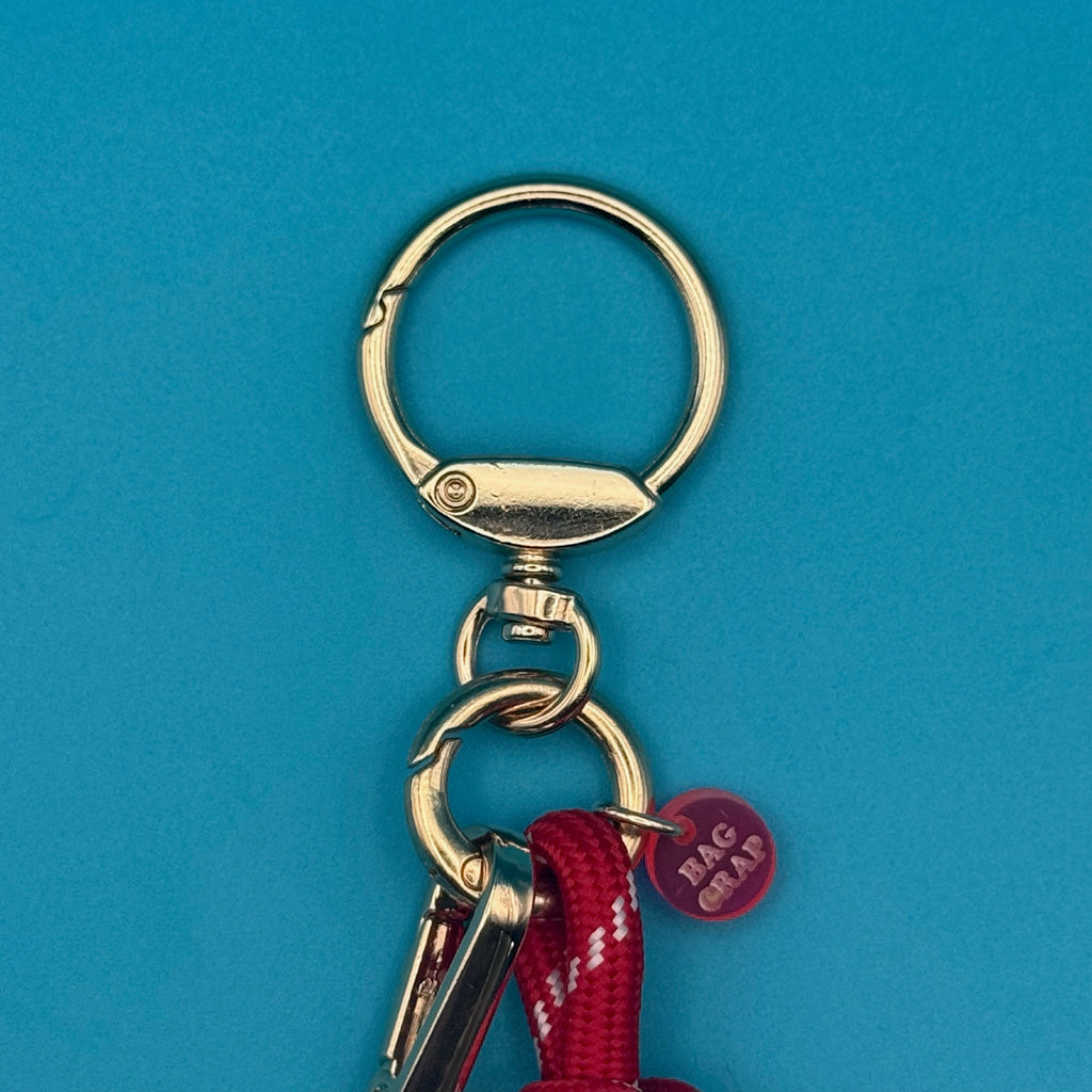 Vintage Holiday Santa Snoopy + Woodstock Bag Charm Pack