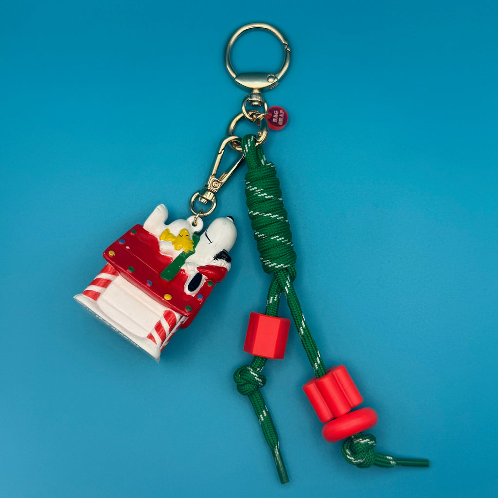 Vintage Holiday Snoopy + Woodstock Bag Charm Pack