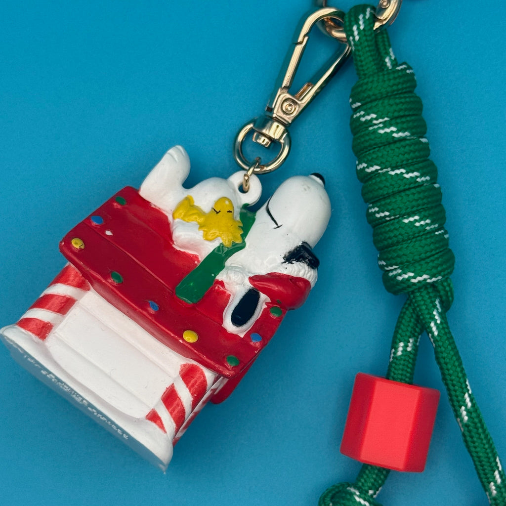 Vintage Holiday Snoopy + Woodstock Bag Charm Pack