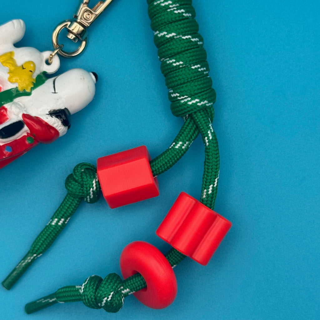 Vintage Holiday Snoopy + Woodstock Bag Charm Pack