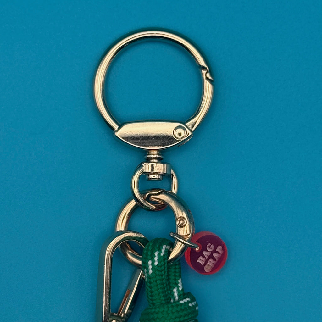 Vintage Holiday Sledding Snoopy Bag Charm Pack