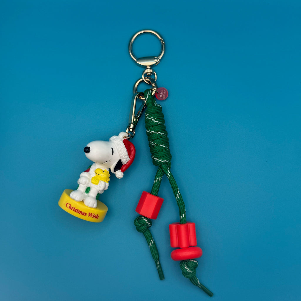Vintage Holiday Snoopy + Woodstock Bag Charm Pack
