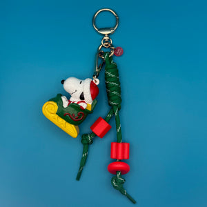 Holiday Sleigh Riding Snoopy + Woodstock   Pack - vintage bag charm packs nostalgia vintage y2k vintage keychain vintage charms for bag nostalgia vintage keychains y2k collectible - Bag Crap