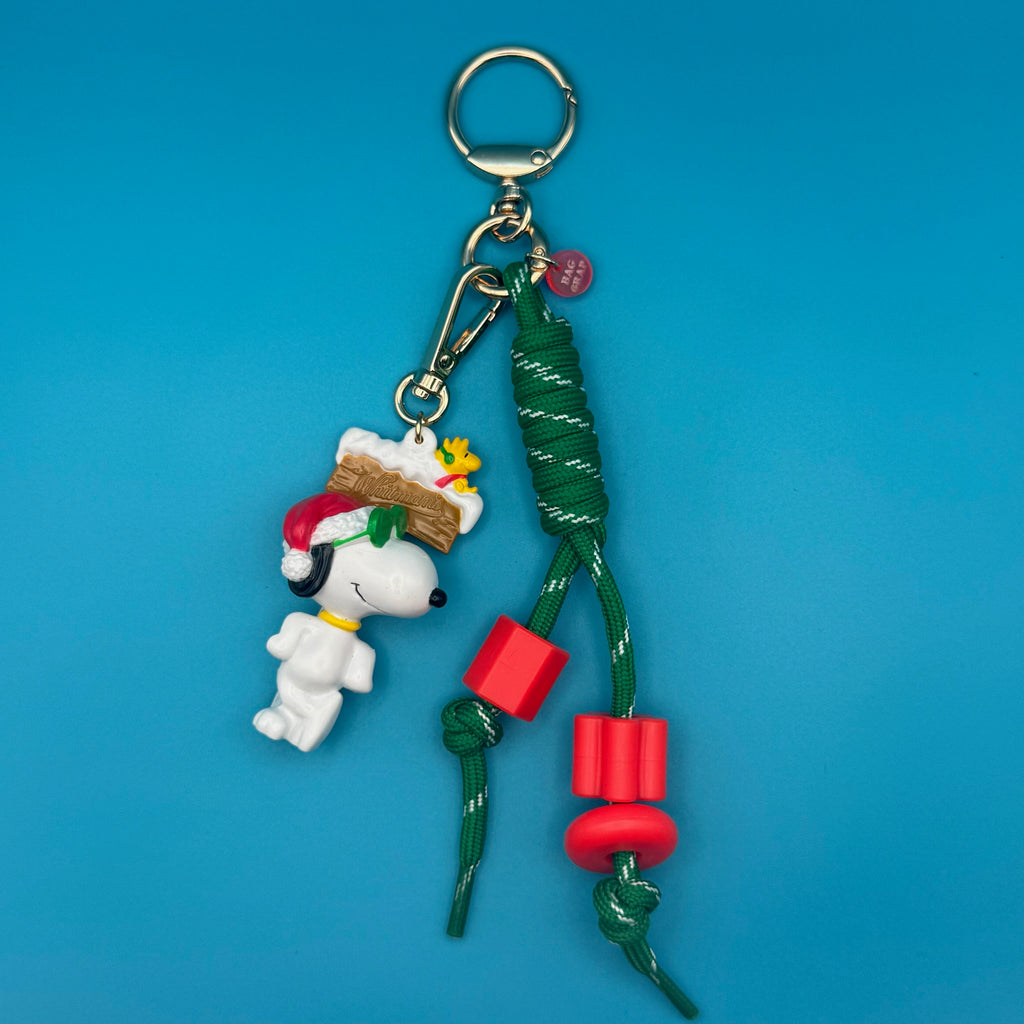 Vintage Holiday Joe Cool Snoopy Bag Charm Pack