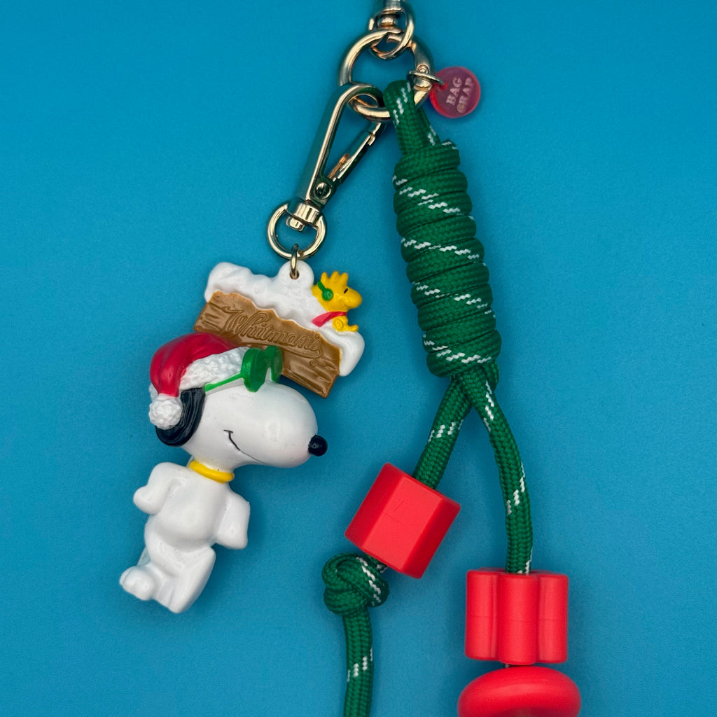 Vintage Holiday Joe Cool Snoopy Bag Charm Pack