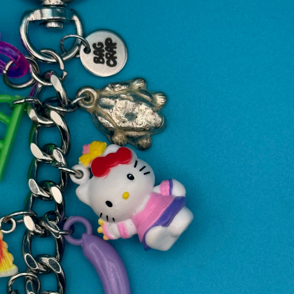 Vintage Hello Kitty + Fritos Short Bag Charm Chain