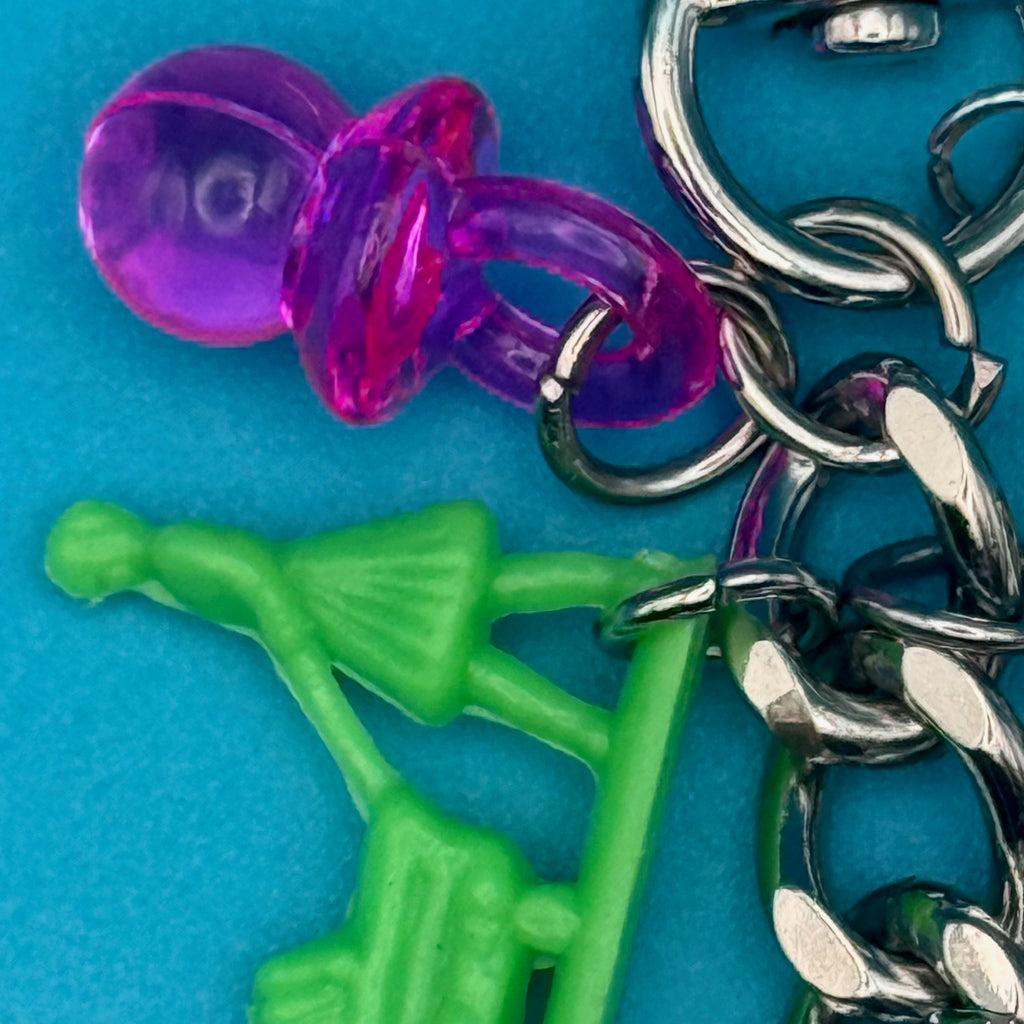 Vintage Hello Kitty + Fritos Short Bag Charm Chain