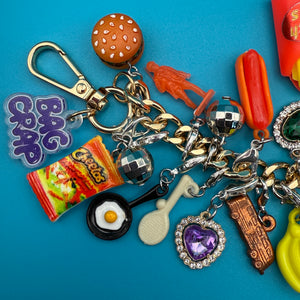 Marko Monroe × BAG CRAP — Custom Labubu   #4 -  vintage keychain vintage charms for bag nostalgia vintage keychains y2k collectible - Bag Crap