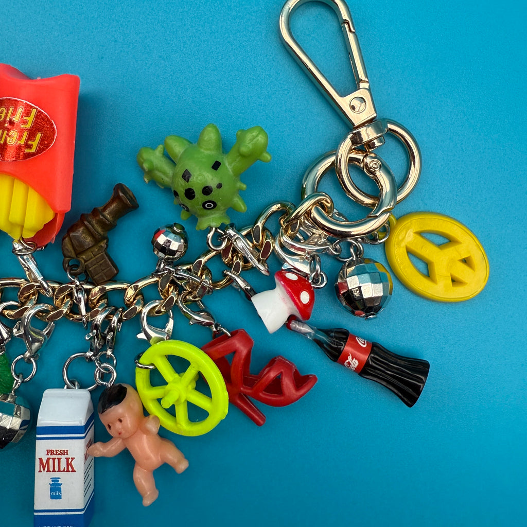 Marko Monroe × BAG CRAP — Custom Labubu Bag Charm #4