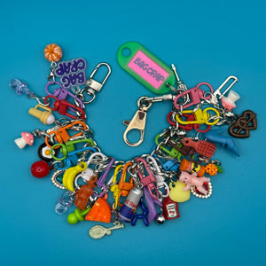 Marko Monroe × BAG CRAP — Custom Labubu   #3 -  vintage keychain vintage charms for bag nostalgia vintage keychains y2k collectible - Bag Crap