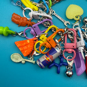 Marko Monroe × BAG CRAP — Custom Labubu   #3 -  vintage keychain vintage charms for bag nostalgia vintage keychains y2k collectible - Bag Crap