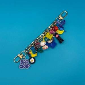 6” Gold Super Stacked  Chain - vintage bag charm chains silver nostalgia vintage y2k vintage keychain vintage charms for bag nostalgia vintage keychains y2k collectible - Bag Crap