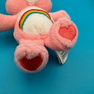 RARE   Pink Rainbow Cheer Care Bear Plush -  vintage keychain vintage charms for bag nostalgia vintage keychains y2k collectible - Bag Crap