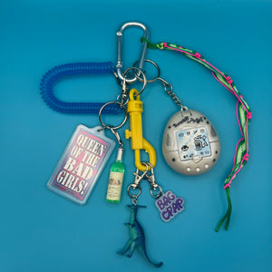 Tamagotchi Dinosaur   Pack -  vintage keychain vintage charms for bag nostalgia vintage keychains y2k collectible - Bag Crap