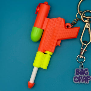 Neon Super Soaker Gold   Pack - vintage bag charm packs nostalgia vintage y2k vintage keychain vintage charms for bag nostalgia vintage keychains y2k collectible - Bag Crap